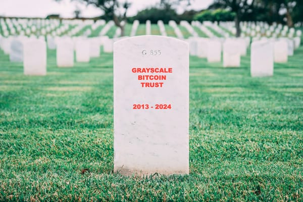 A GBTC vége - Saját sírját ássa a Grayscale Bitcoin Trust?